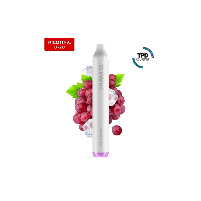 Grape Ice - Iwik - Pod Usa E Getta - 2 ml - Nicotina 20 Mg