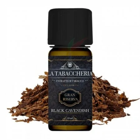 La Tabaccheria Gran Riserva Aroma Black Cavendish - 10ml