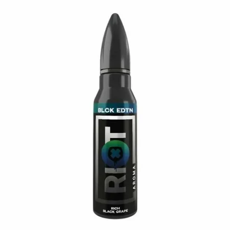 Riot Squad - Black Edition - Rich Black Grape - 15ml Shot Series