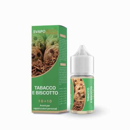 Svaponext - Tabacco E Biscotto - 10ml Minishot Per 20ml
