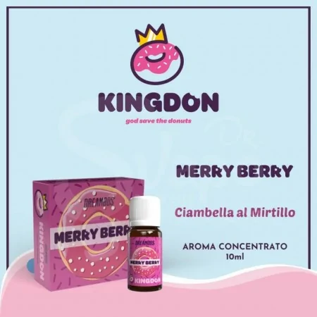Aroma Concentrato Dreamods - Kingdon Merry Berry 10 ml