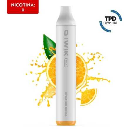 Orange Soda - Usa E Getta - Iwik Max - 6,5 ml - Nicotina 0 Mg-2500 Puff- (Tpd It)