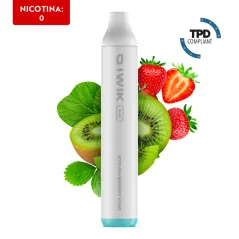 Strawberry Kiwi - Usa E Getta - Iwik Max - 6,5 ml - Nicotina 0 Mg -2500 Puff-(Tpd It)