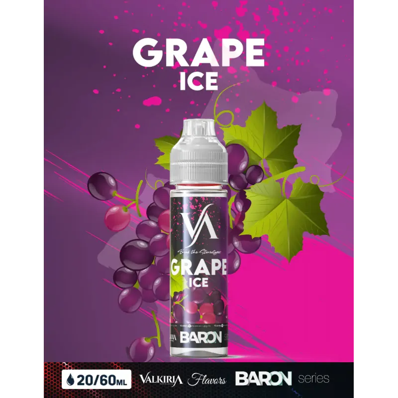 Valkiria Grape Ice - 20ml Shot Series