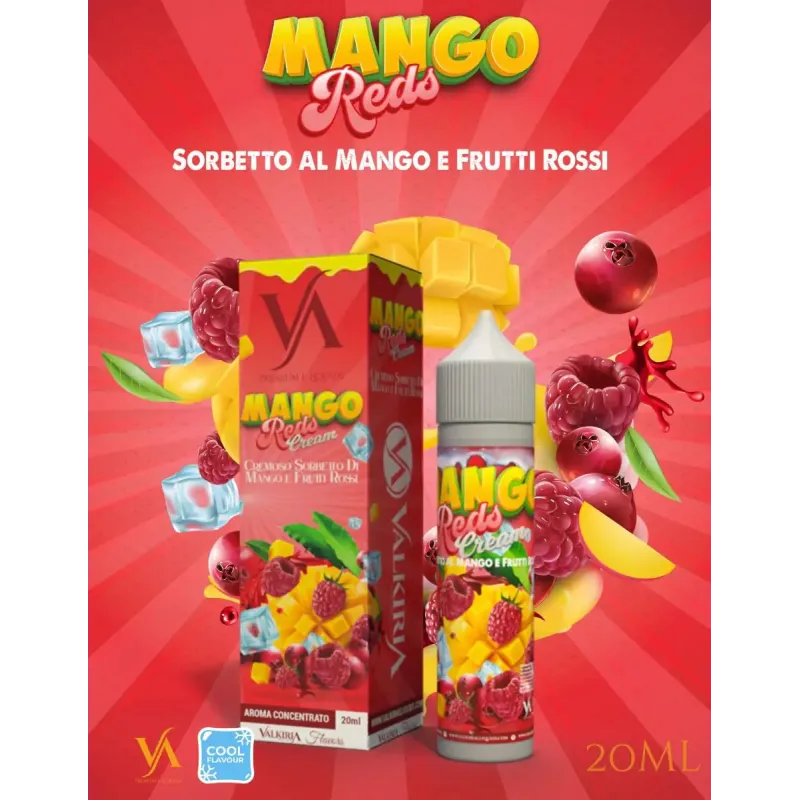 Valkiria Mango Reds Cream - 20ml Shot Series