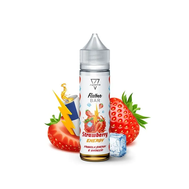 Suprem-E Flavour Bar -Strawberry Energy - 20ml in 60ml