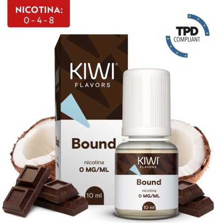E-Liquid Bound - Kiwi Vapor - 10 ml - Nicotina 0 Mg