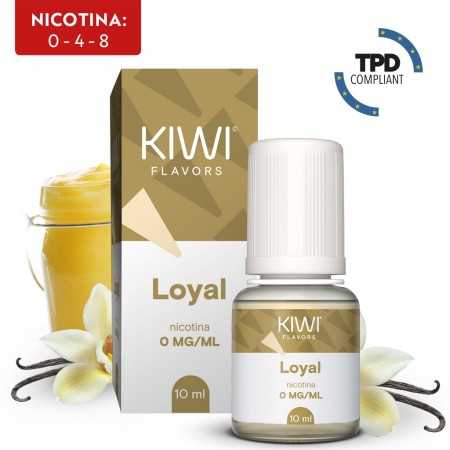 E-Liquid Loyal - Kiwi Vapor - 10 ml - Nicotina 0 Mg