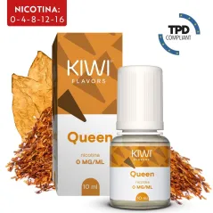 E-Liquid Queen - Kiwi Vapor - 10 ml - Nicotina 0 Mg