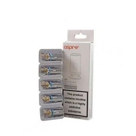 5 Pezzi Testine Di Ricambio BP Coil - Aspire