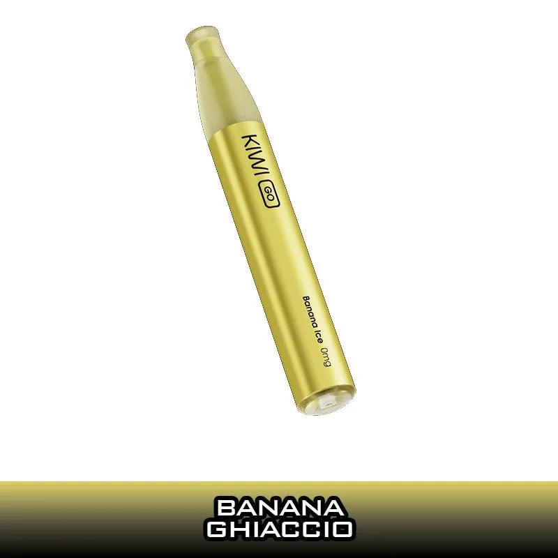 KIWI GO - Banana Ice - Sigaretta Usa E Getta 750Puff - 20mg