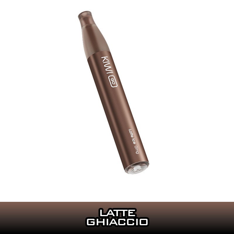KIWI GO - Latte Ice - Sigaretta Usa E Getta 750Puff - 0mg Tabacchi 0 mg
