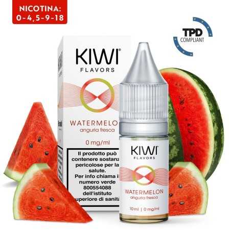 E-Liquid Watermelon - Kiwi Vapor - 10 ml - Nicotina 0 Mg