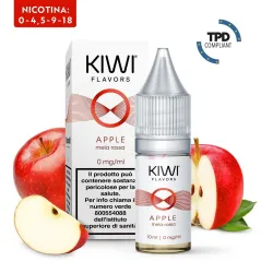 E-Liquid Apple - Kiwi Vapor - 10 ml - Nicotina 0 Mg