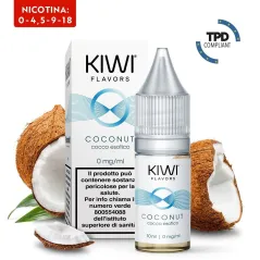 E-Liquid Coconut - Kiwi Vapor - 10 ml