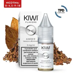 E-Liquid Amber - Kiwi Vapor - 10 ml - Nicotina 0 Mg