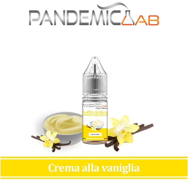 Pandemic Lab - Vanilla Custard - 10ml Minishot Per 20ml