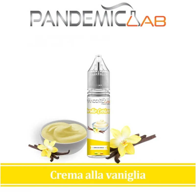 Pandemic Lab – Vanilla Custard – 20ml Shot Series