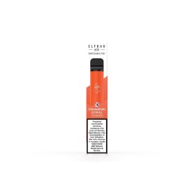 Elf Bar 600 Disposable Pod Mod - ElfBull Strawberry - 20Mg/ml
