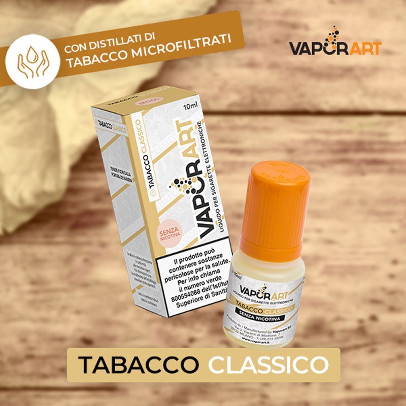 E-Liquid Vaporart – Tabacco Classico 10ml Tabacchi 4 mg