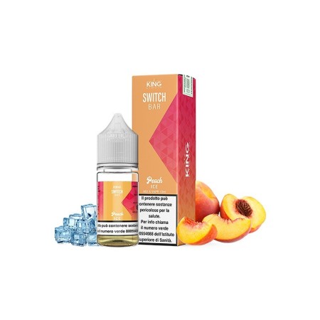 SWITCH BAR - PEACH ICE - MIX&VAPE 10+10 ML - KING LIQUID