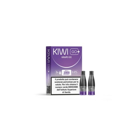KIWI GO+ Pod - Grape Ice - 0mg