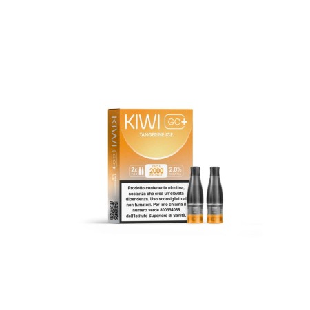 KIWI GO+ Pod - Tangerine Ice - 20mg e 10mg