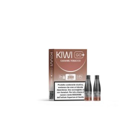 KIWI GO+ Pod - Caramel Tobacco - 20mg e 10mg