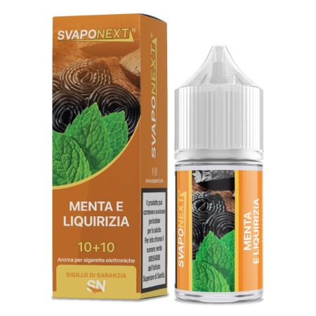 Svaponext - Menta E Liquirizia - 10ml Minishot Per 20ml