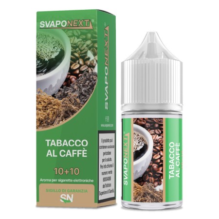 Svaponext - Tabacco Al Caffe’ - 10ml Minishot Per 20ml