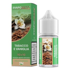 Svaponext - Tabacco E Vaniglia - 10ml Minishot Per 20ml