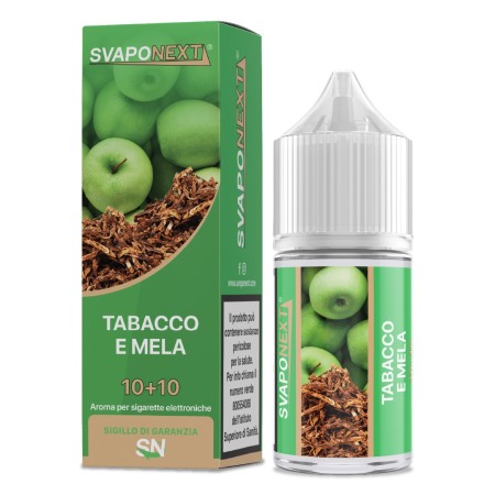 Svaponext - Tabacco E Mela - 10ml Minishot Per 20ml