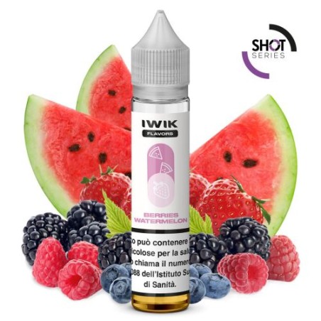 Iwik - Berries Watermelon - Mini Shot 10ml