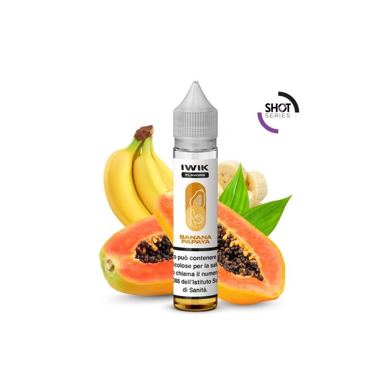 Iwik - Banana Papaya - Mini Shot 10ml