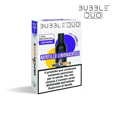 Bubble Duo Pod - Mirtillo Limonata Ice - Vaporart