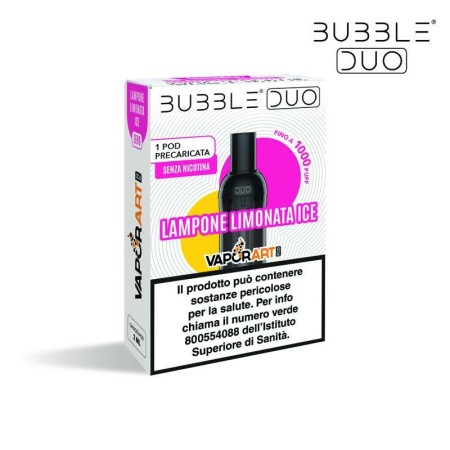 Bubble Duo Pod - Lampone Limonata Ice - Vaporart