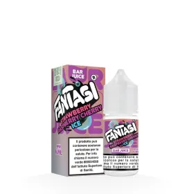 Fantasi Bar Juice - Strawberry Raspberry Cherry Ice - Mini Shot 10+10 by Vape Juice