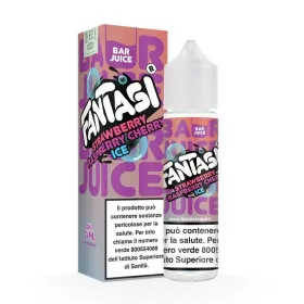 Fantasi Bar Juice - Strawberry Raspberry Cherry Ice - Aroma Shot 20ml by Vape Juice