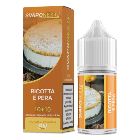 Svaponext - Ricotta E Pera - 10ml Minishot Per 20ml