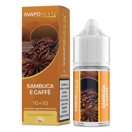 Svaponext - Sambuca E Caffè - 10ml Minishot Per 20ml