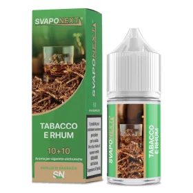 Svaponext - Tabacco E Rhum - 10ml Minishot Per 20ml