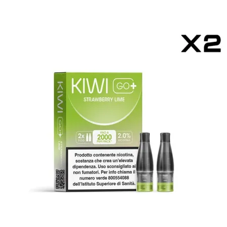 KIWI GO+ Pod - Strawberry Lime - KIWI VAPOR