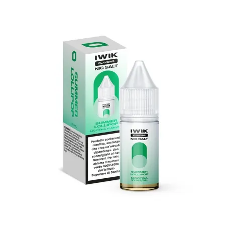 E-Liquid Iwik – Summer Lollipop - Sali Di Nicotina 10ml