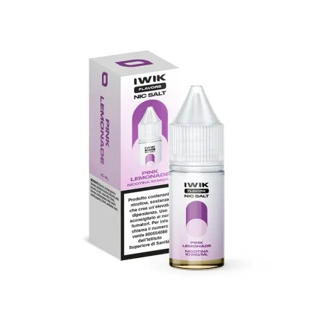 E-Liquid Iwik – Pink Lemonade - Sali Di Nicotina 10ml