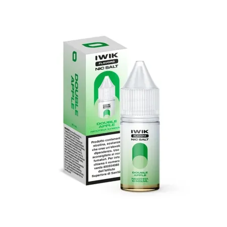 E-Liquid Iwik – Double Apple - Sali Di Nicotina 10ml