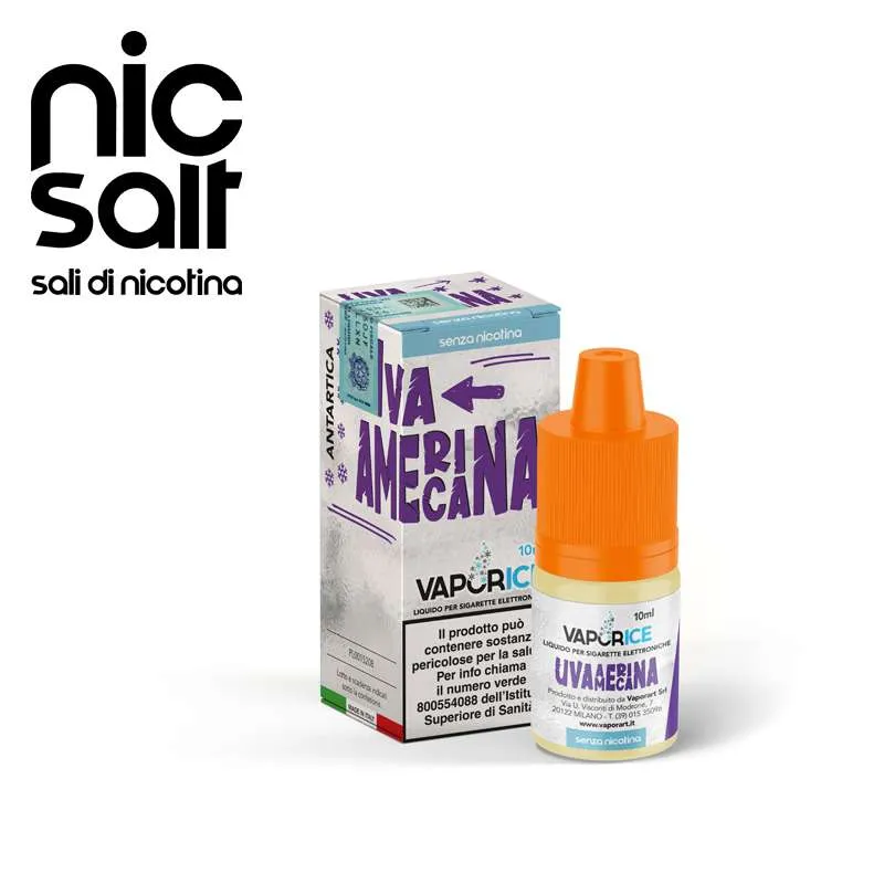 sigaretta elettronica sali di nicotina E-Liquid Vaporart – Uva Americana