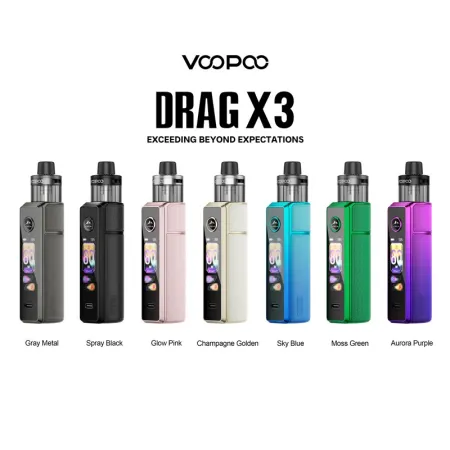 Drag X3 - Pod Mod 80W - Voopoo