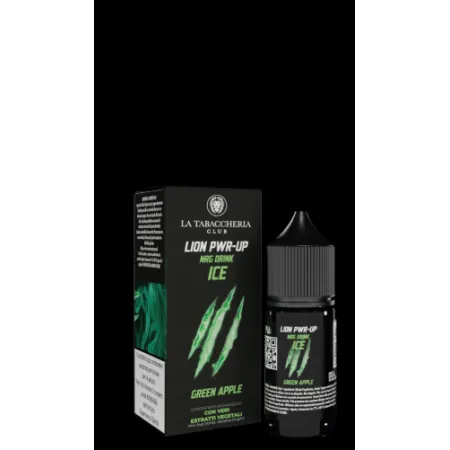 Linea Lion PWR-UP NRG Drink Ice – Green Apple 10ml - La Tabaccheria