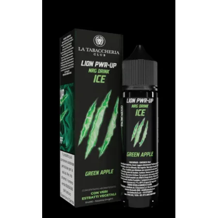 Linea Lion PWR-UP NRG Drink Ice – Green Apple 20ml - La Tabaccheria
