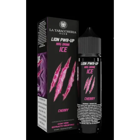 Linea Lion PWR-UP NRG Drink Ice – Cherry 20ml - La Tabaccheria